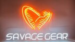 Savage Gear SG Jaw Logo Neon Sign 85x52cm
